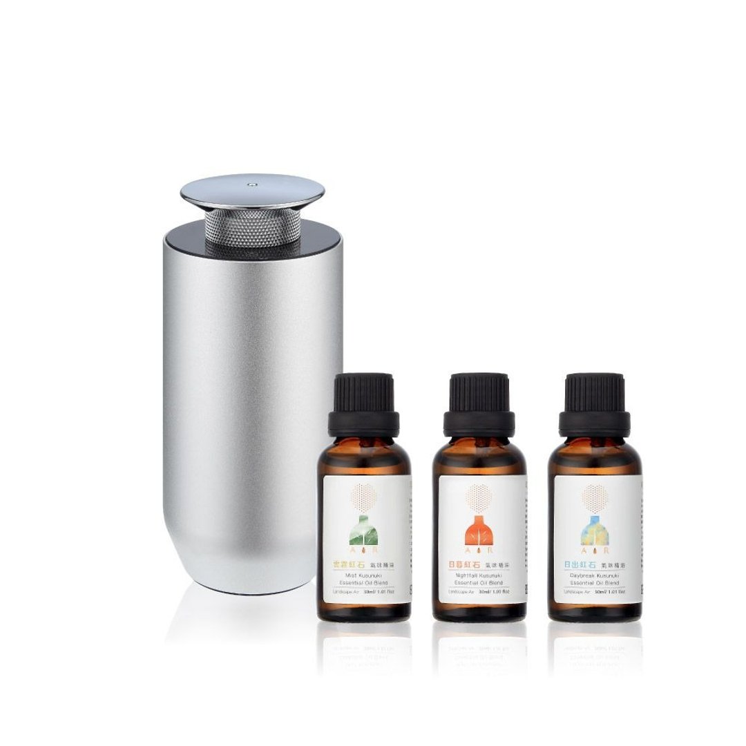 AirMicro微米雾化香氛组 Mini红石－扩香设备、30ml精油三入组 - 香薰/精油/线香 - 植物．花 