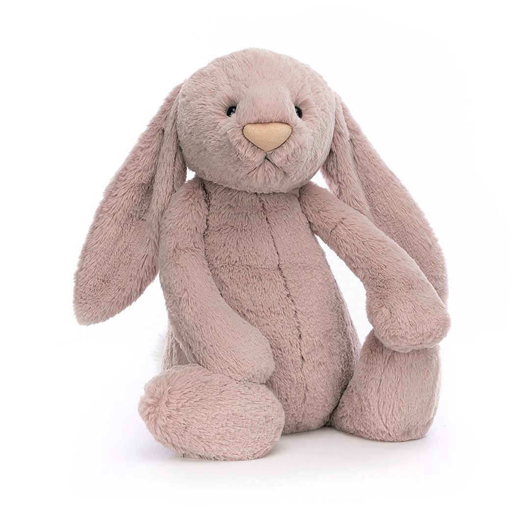 Bashful Luxe Bunny Rosa 奢华致臻安抚兔 干燥玫瑰粉 51cm - 玩偶/公仔 - 聚酯纤维 粉红色