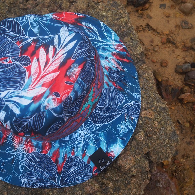 登山帽 Scrap Bucket Hat | 香港手造 - 帽子 - 聚酯纤维 
