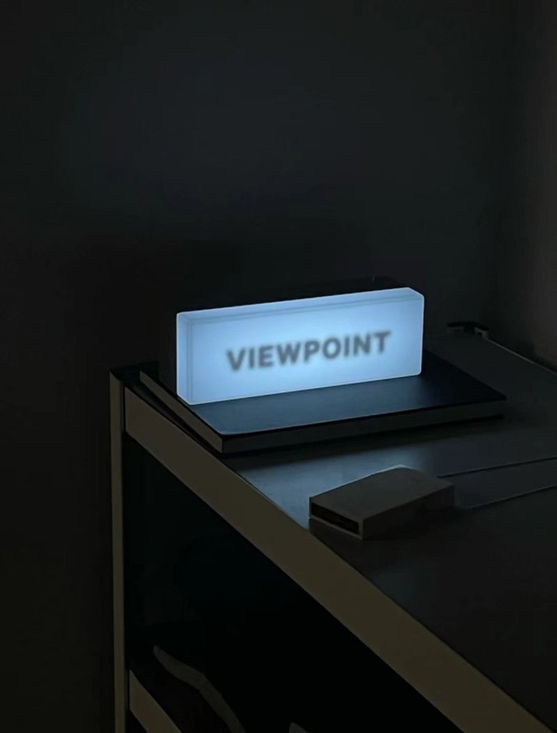 不聚焦時代 便携式電氣燈 露營燈 氛圍燈 觸控式夜燈 USB充電 - 灯具/灯饰 - 不锈钢 