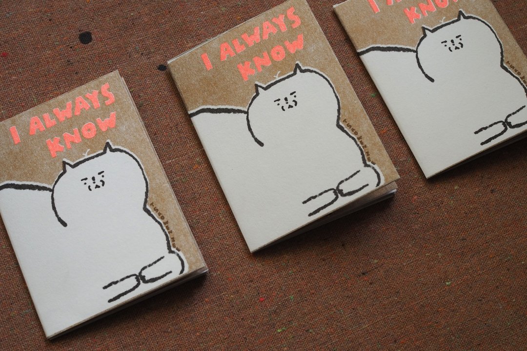 i always know /risograph zine - 刊物/书籍 - 纸 