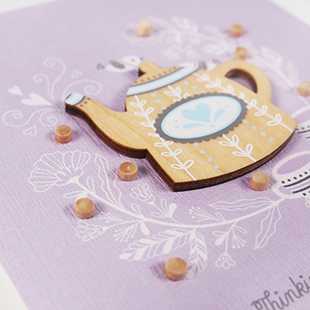 希望你拥有快乐与爱【Hallmark-Signature手工卡系列 关怀挂念】 - 卡片/明信片 - 纸 多色