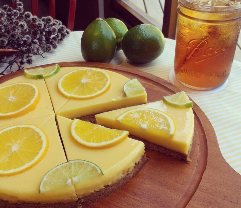 柠檬红茶方块8寸 - 蛋糕/甜点 - 新鲜食材 黄色