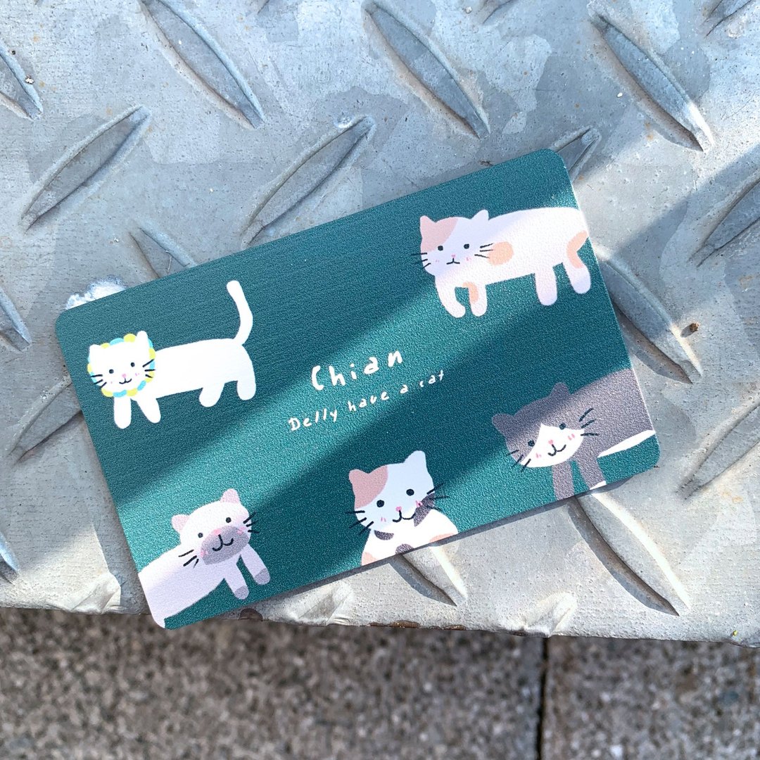 悠游卡 | 猫咪与动物系列悠游卡订制 / 多款可选及客订 - 卡片/明信片 - 塑料 