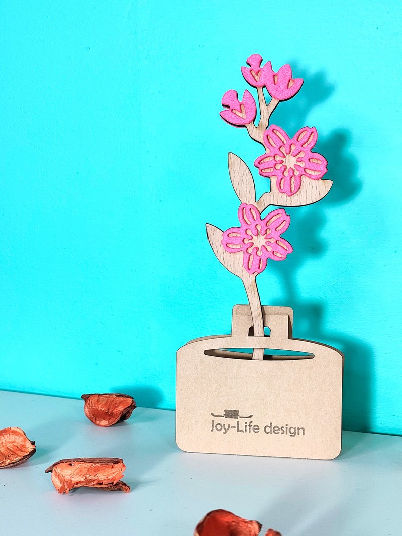 樱姿玉立扩香棒 - 香薰/精油/线香 - 木头 粉红色