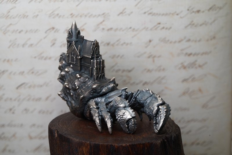 925银寄居蟹摆饰 - MW D1047 - 摆饰 - 纯银 