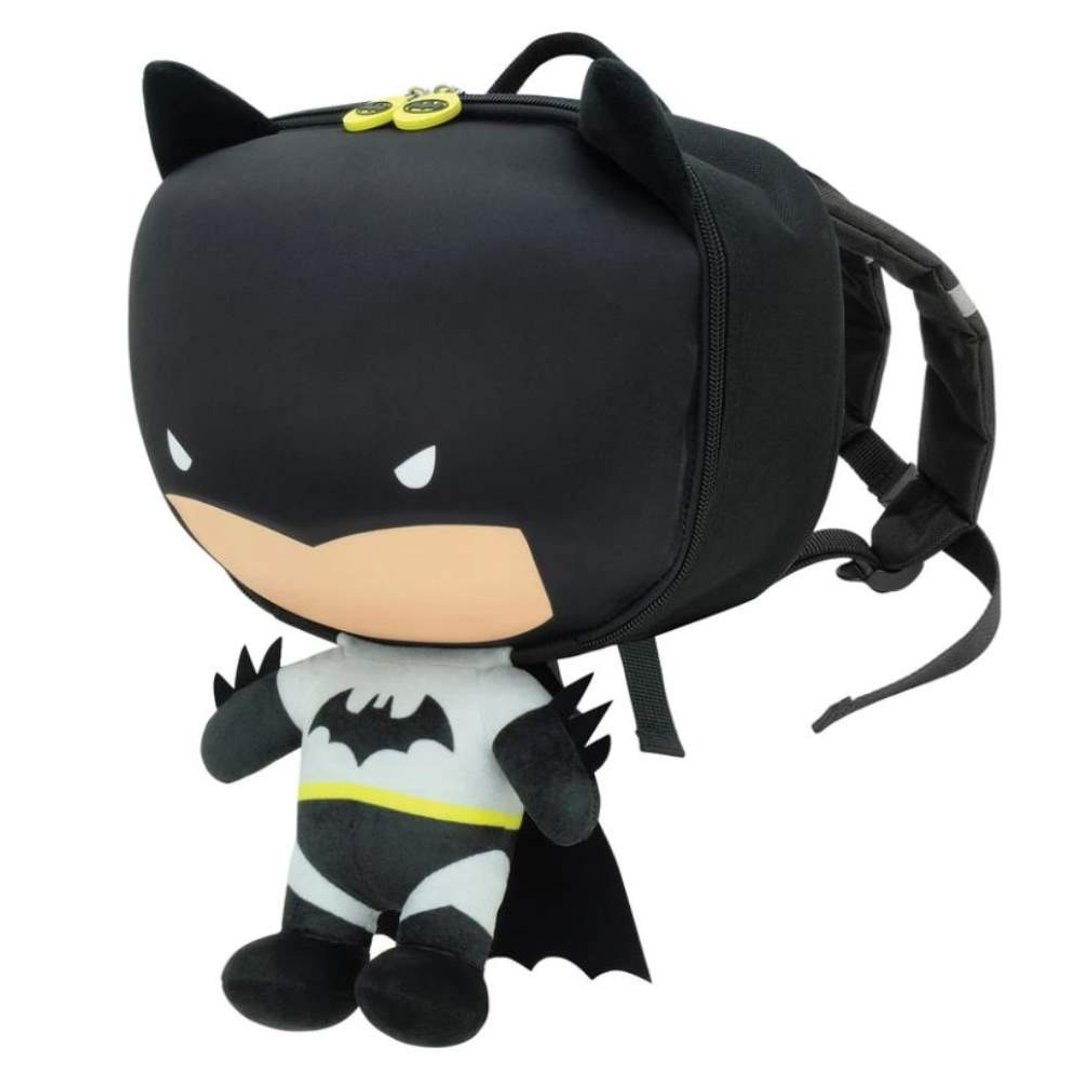 Justice League 正义联盟 3D KID'S BACKPACK - 蝙蝠侠版 - 后背包/双肩包 - 聚酯纤维 黑色