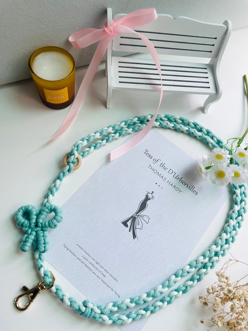 圣诞礼物 交换礼物 手工编织 手机绳 手机挂绳 可调长度 - 其他 - 棉．麻 多色