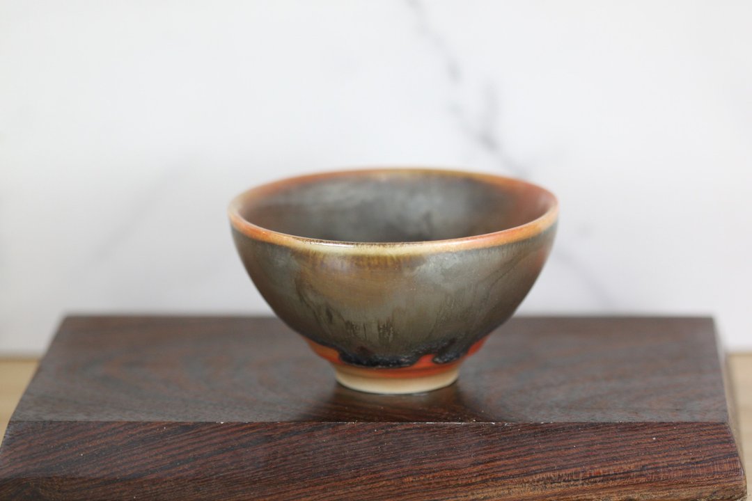 【沐春生活】120ml 铁釉 柴烧茶杯 茶碗 莺歌名家叶敏祥作品 - 茶具/茶杯 - 瓷 