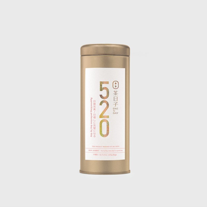 【祝福礼】幸运罐 520 | 山形玫瑰乌龙茶 - 茶 - 新鲜食材 金色