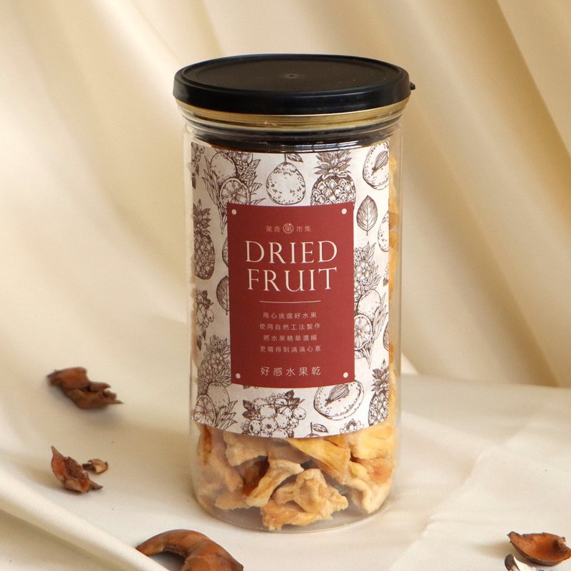 【菓青市集】台湾金钻凤梨干(切块) 罐装 - 水果干 - 其他材质 