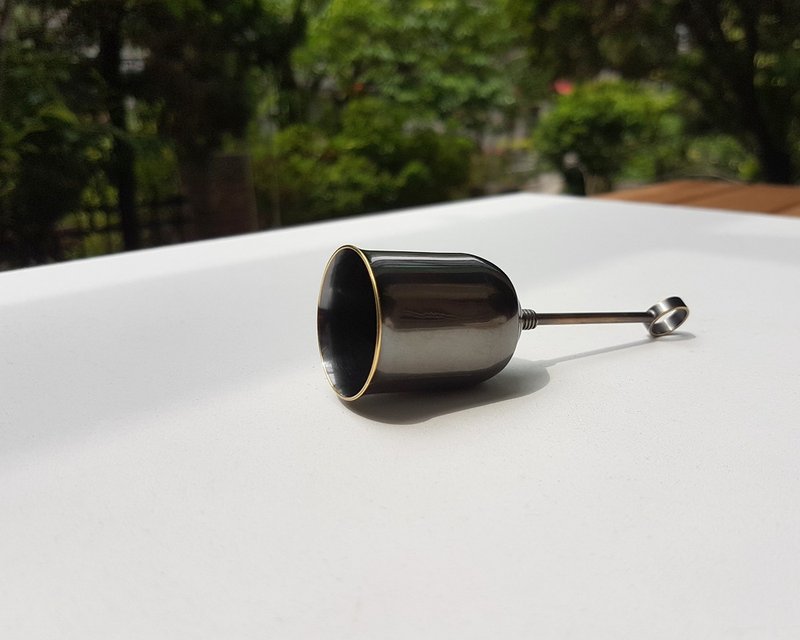 唤-2号   黄铜手摇铃.疗愈小物  /Ag No. 106 - 摆饰 - 铜/黄铜 咖啡色