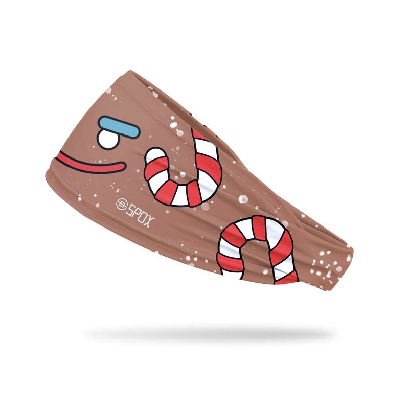 【神风圣诞小队- 恶棍姜饼人】潮流运动凉感 / 头带 - 运动配件 - 聚酯纤维 卡其色