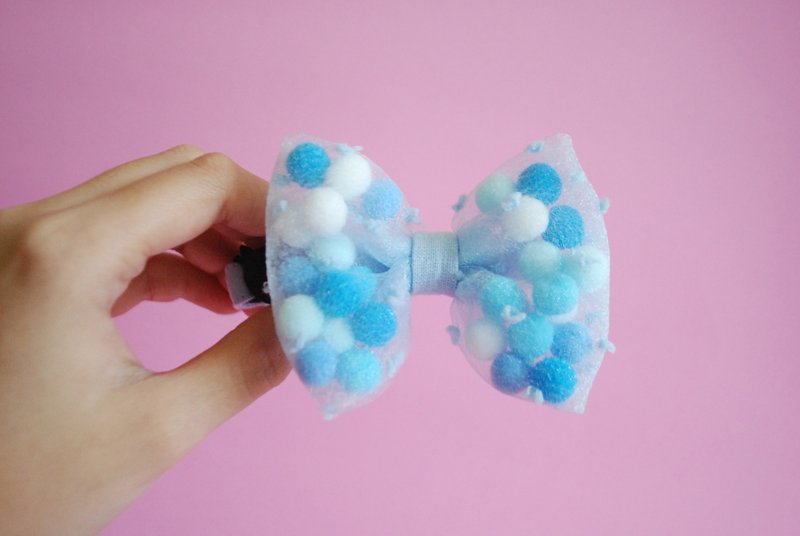 Valentine Collection 04 - 项圈/牵绳 - 棉．麻 蓝色