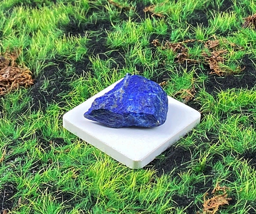 天然青金石原石 清澈思想 集中注意力 快速出货 办公室 风水摆件 - 摆饰 - 水晶 蓝色
