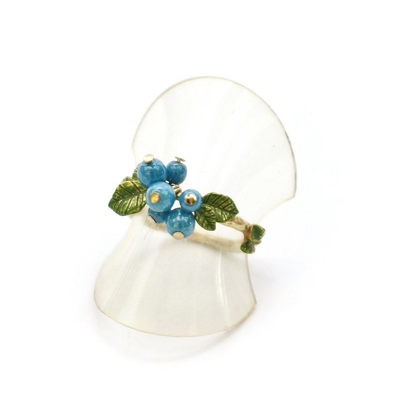 Bellini Ring Bellini / Ring RN138 - 戒指 - 其他金属 蓝色