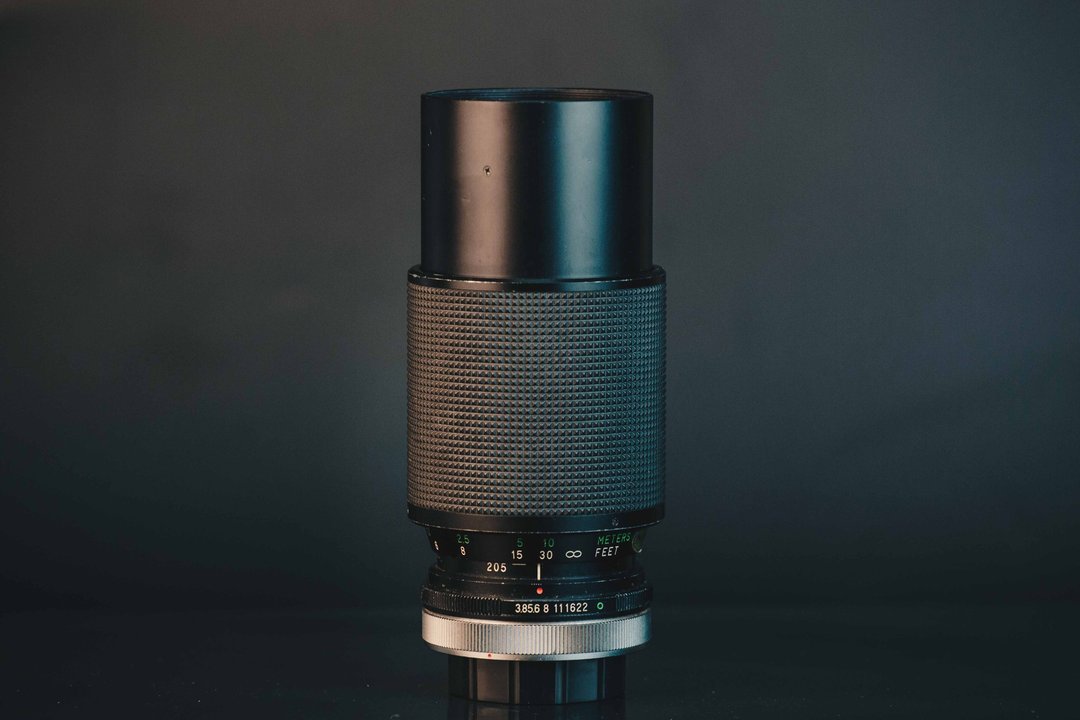 Vivitar 75-205mm F3.8 For Canon FD - 相机 - 其他金属 黑色