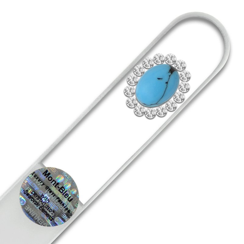 半宝石 (围绕施华洛世奇水晶) | Mont Bleu 捷克玻璃水晶美甲刀 - 手足保养 - 玻璃 多色