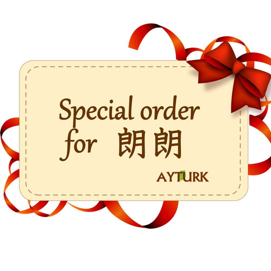 【Special Order for 朗朗】 - 丝巾 - 棉 黄色