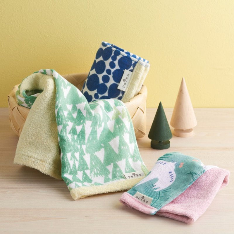 日本丸真│Polku芬兰设计创意洗脸巾 - 毛巾浴巾 - 棉．麻 多色
