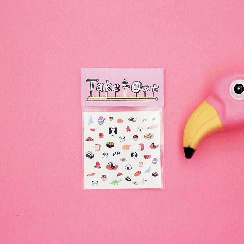 Take out ! KIKI小确幸 / 指甲转印贴 - 指甲油/指甲贴 - 其他材质 多色