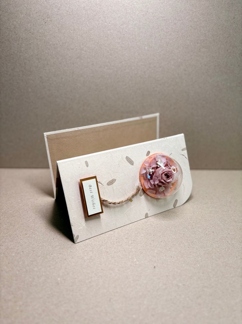 五月计划 - 花汽球永生花卡片(现货可接单)/手工卡片/手工书 - 卡片/明信片 - 纸 多色