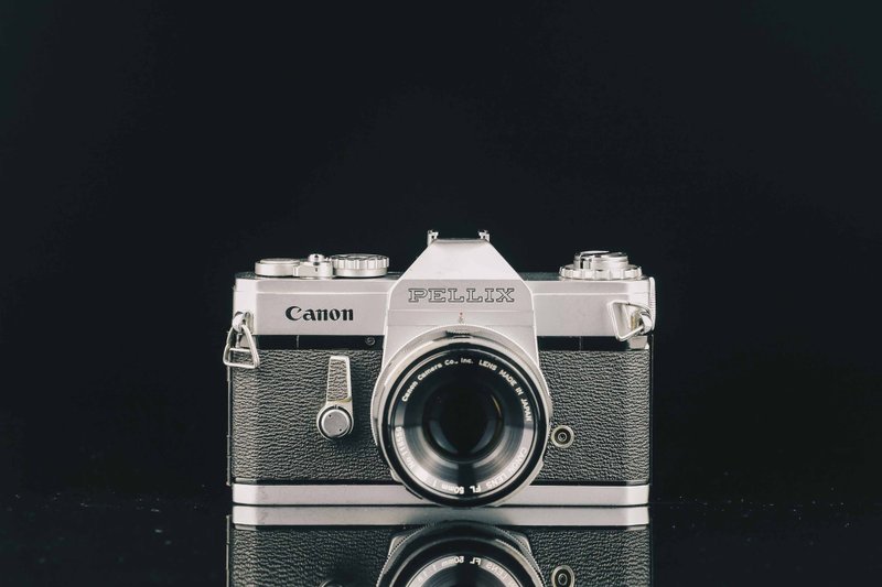 Canon PELLIX+Canon FL 50mm F=1.8 #8240 #135底片相机 - 相机 - 其他金属 黑色