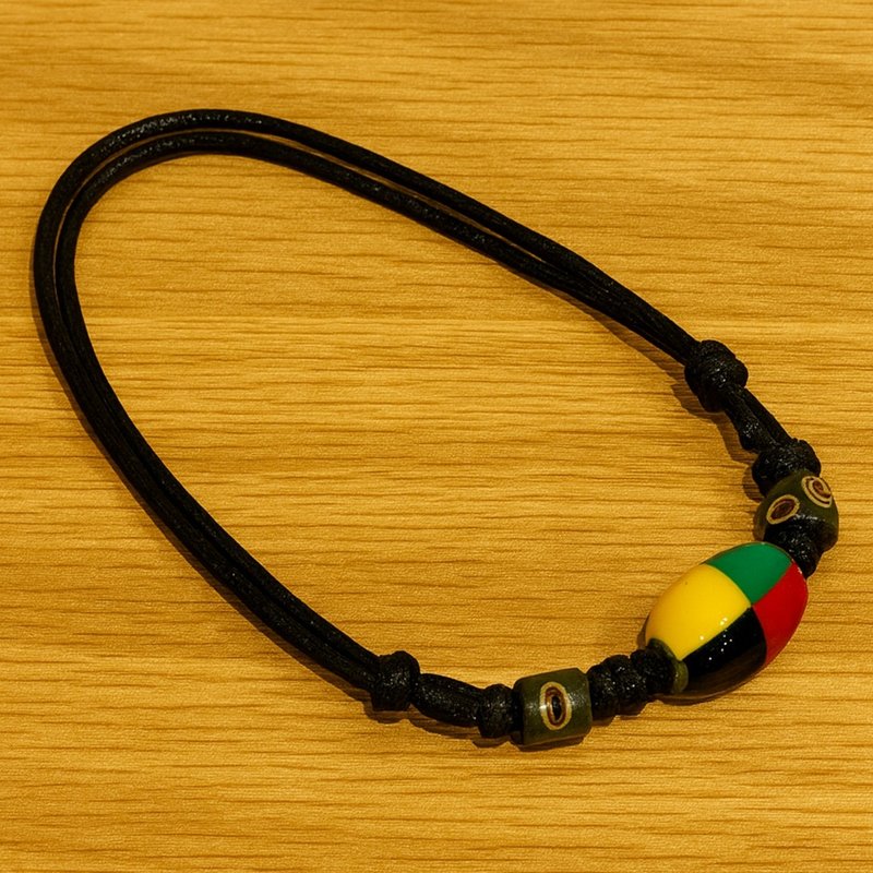 大地祝福 | 排湾族琉璃珠颈链(大地之珠) - 项链 - 陶 