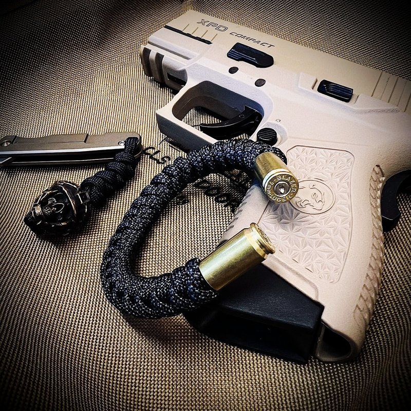 STRING MAN伞绳士-伞绳手环paracord 弹壳手环 - 手链/手环 - 铜/黄铜 