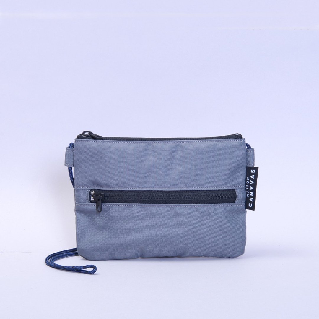 Travel pouch - 皮夹/钱包 - 尼龙 灰色