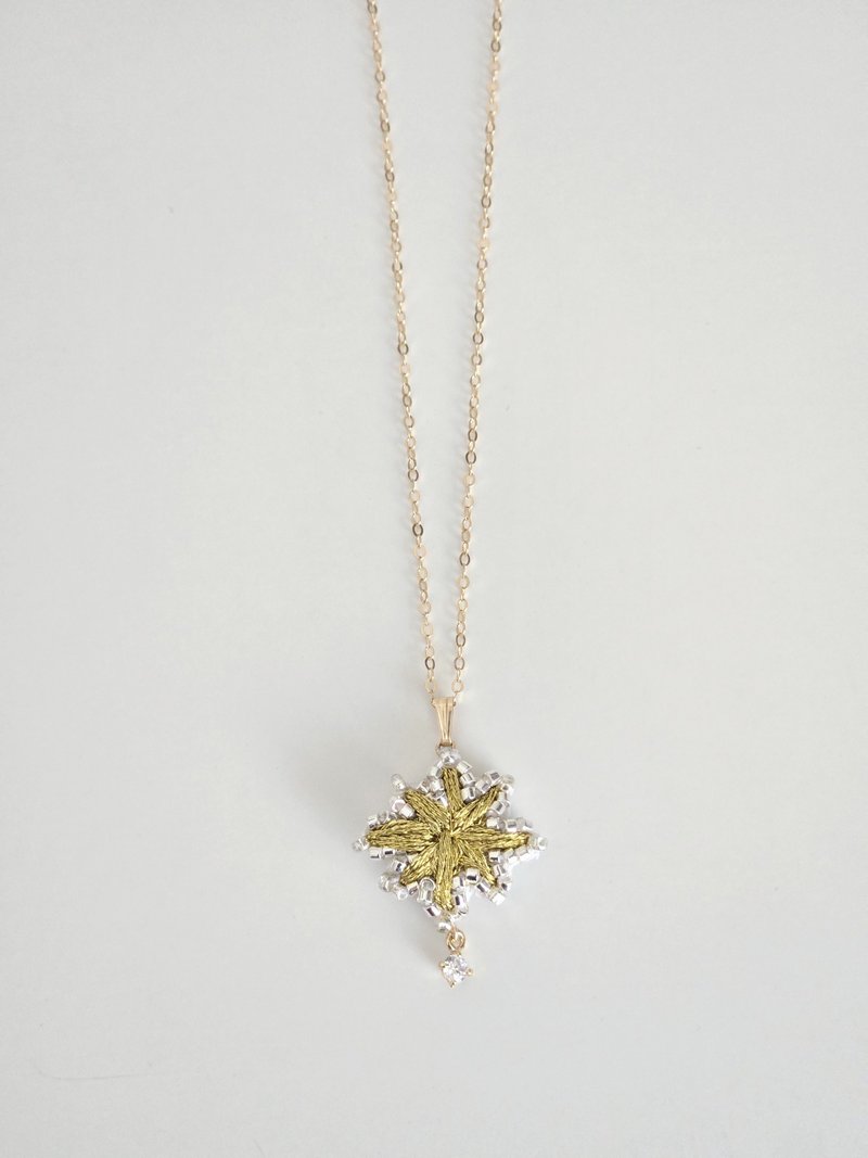 星耀刺绣项链 - 项链 - 绣线 