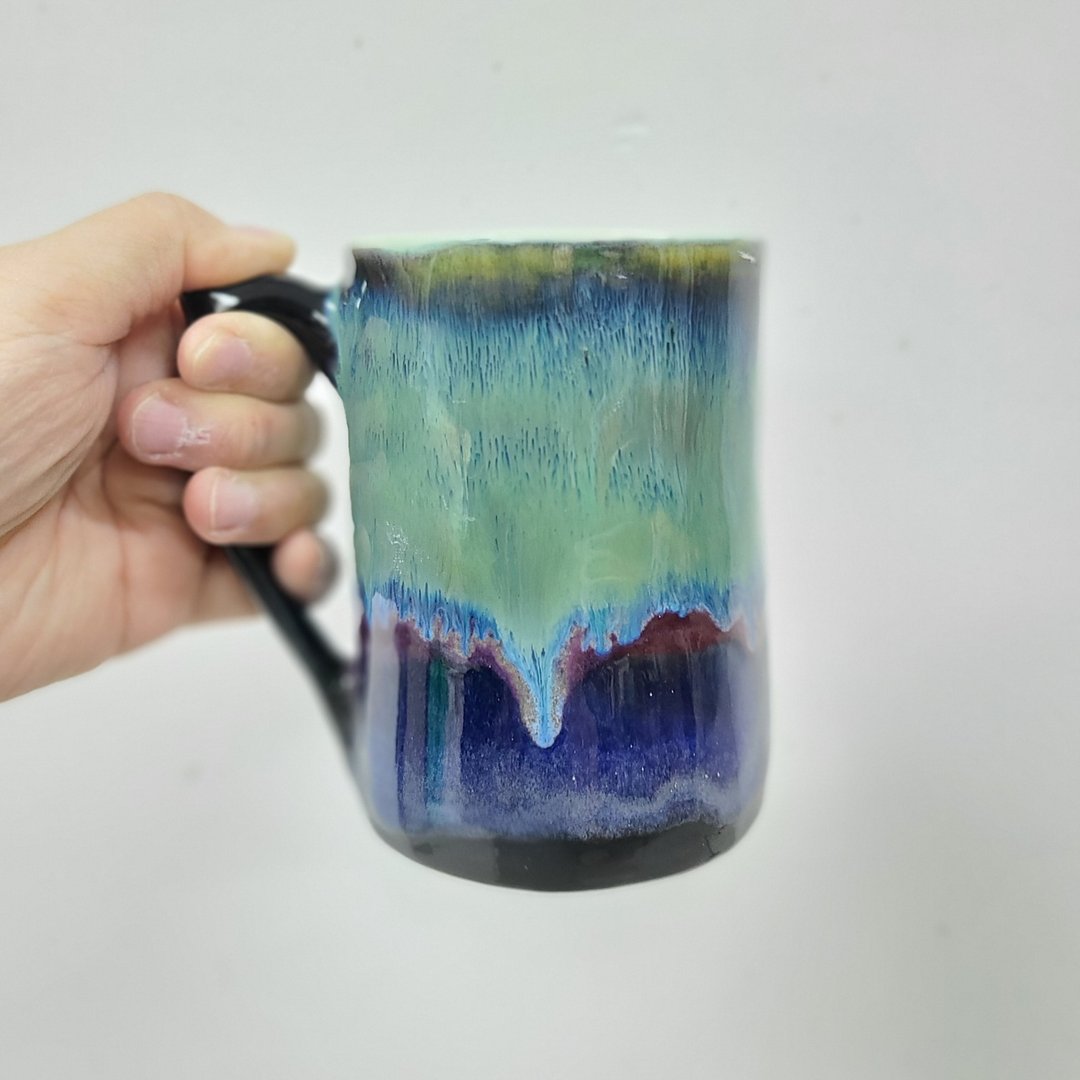 特色宇宙星空釉彩杯3 - 咖啡杯/马克杯 - 陶 多色