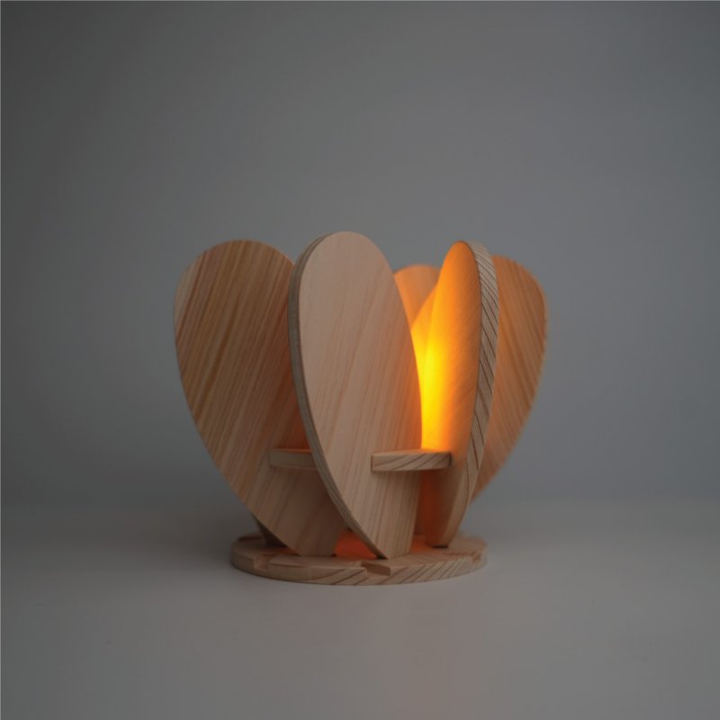木艺灯饰｜可携式台灯｜居家摆饰｜疗愈小物 - 灯具/灯饰 - 木头 卡其色