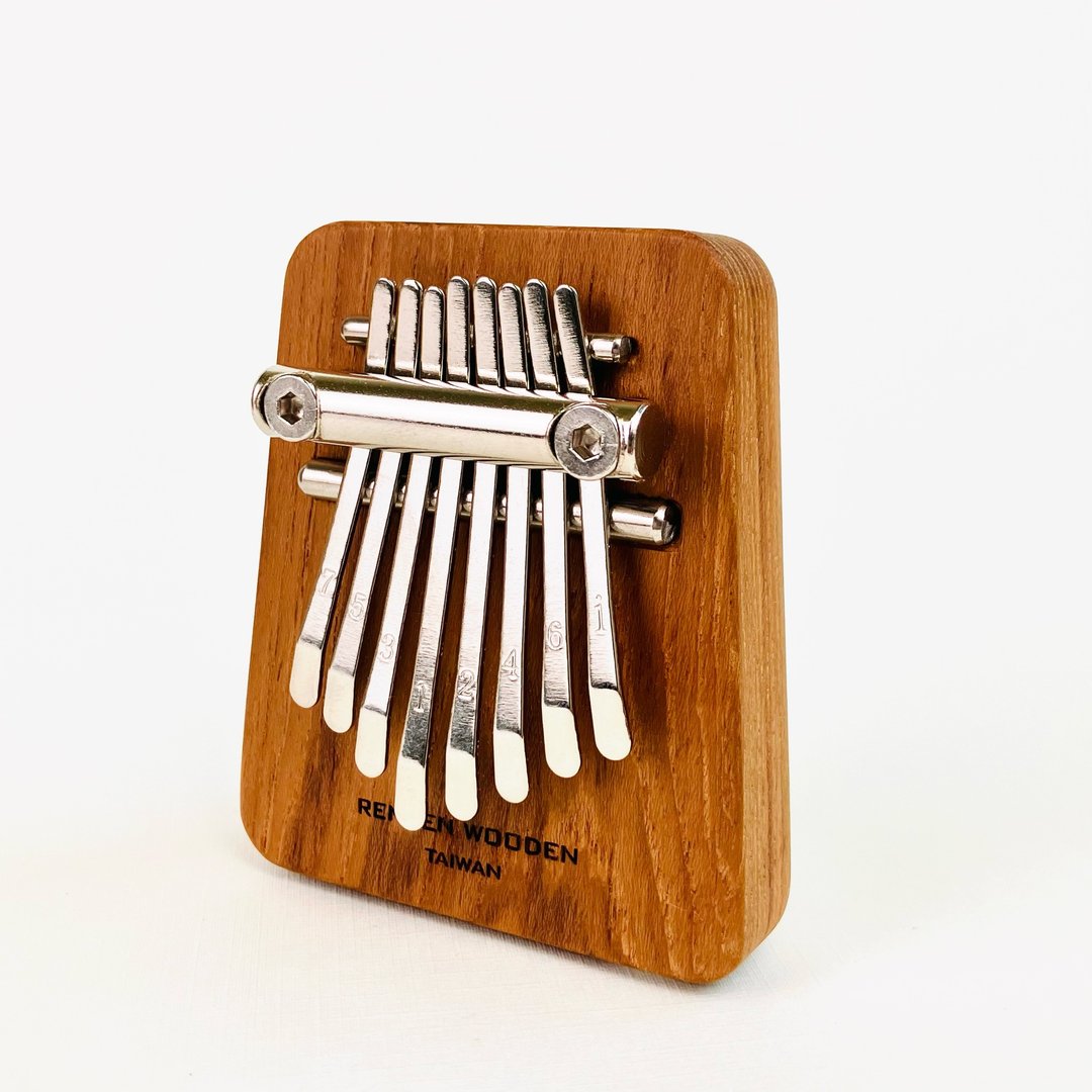 原木板琴 缅甸柚木 双鱼座 8音卡林巴 拇指琴 KALIMBA - 吉他/乐器 - 木头 