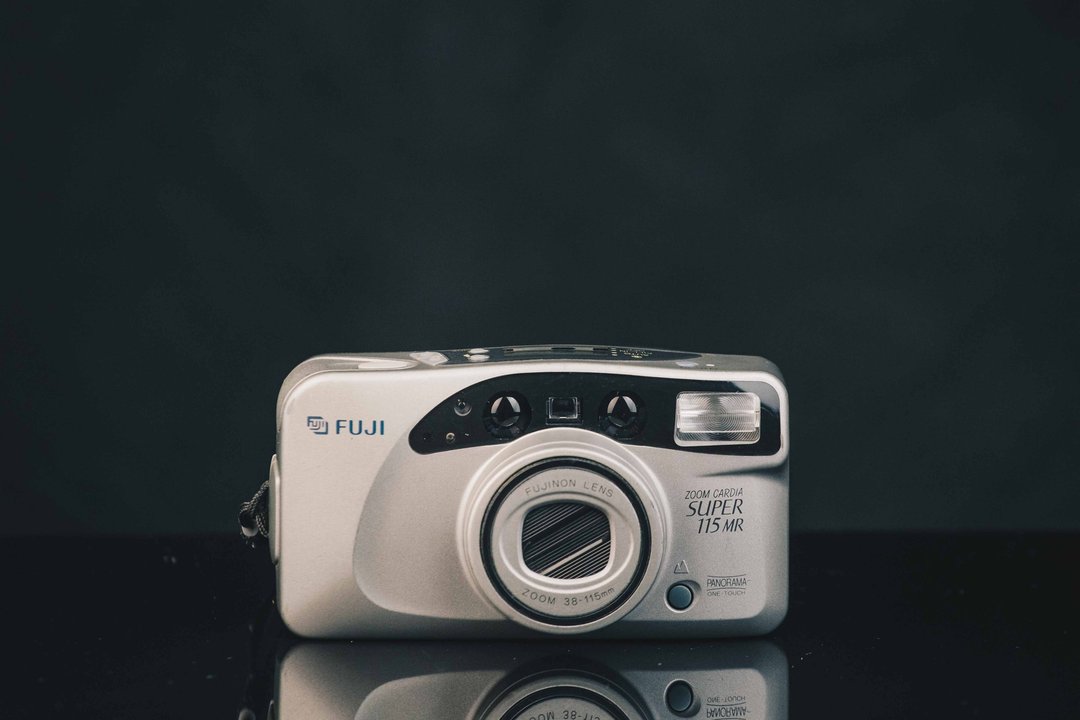 Fuji Zoom Cardia Super 115 MR #135底片相机 - 相机 - 其他金属 黑色