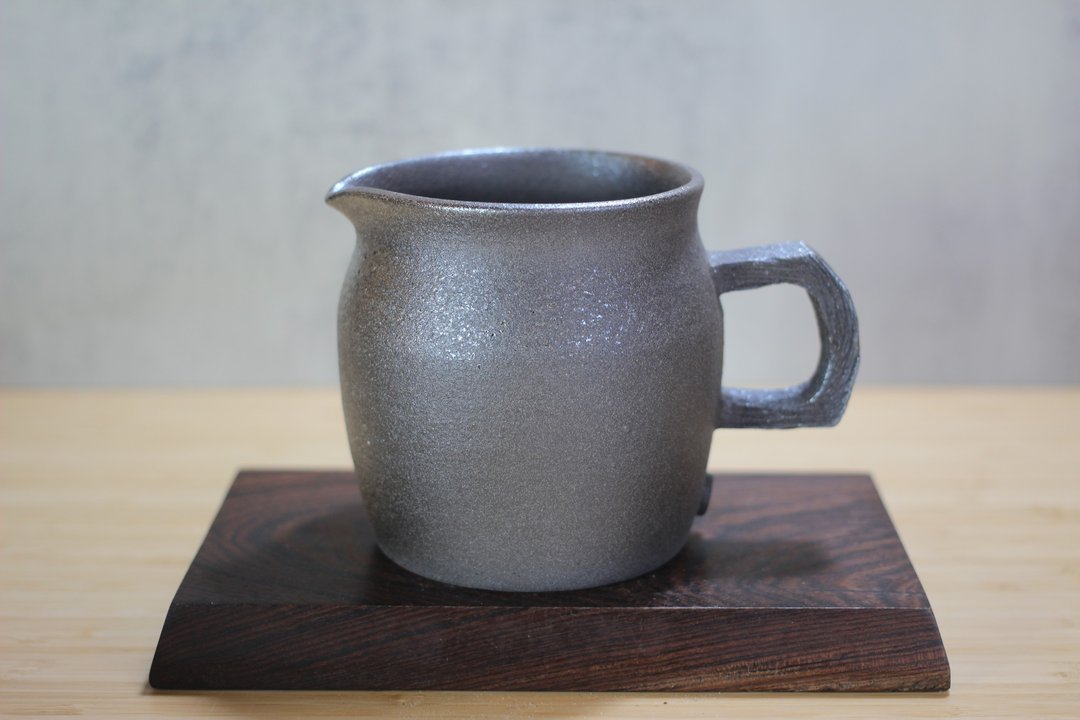 【秋冬好礼】500ml 柴烧茶海 可直火 咖啡下壶 莺歌叶敏祥手作 - 咖啡壶/周边 - 瓷 