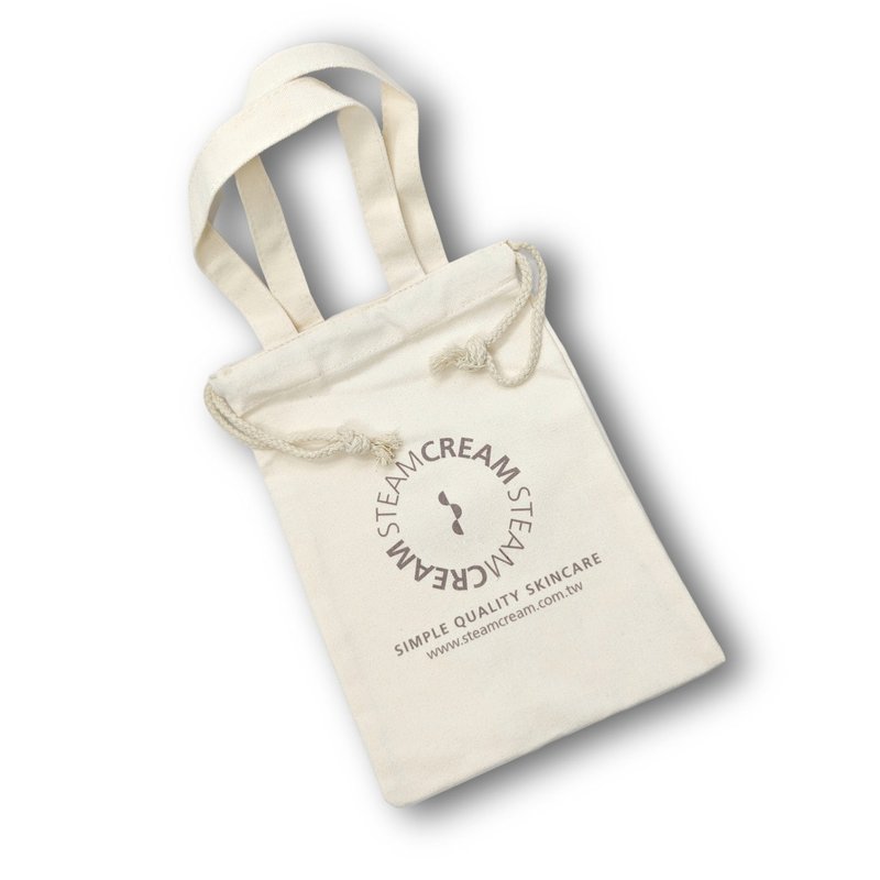 【送礼有面子】STEAMCREAM蒸汽乳霜 帆布手提束口袋 - 束口袋双肩包 - 其他材质 
