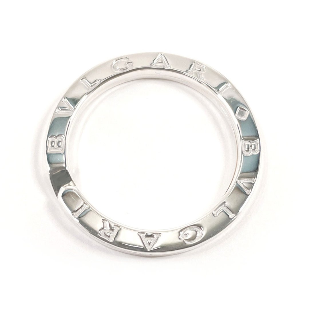 【日本直购．中古美品】宝格丽 BVLGARI 钥匙圈 吊饰 经典 Logo 纯银 925 - 钥匙链/钥匙包 - 纯银 银色