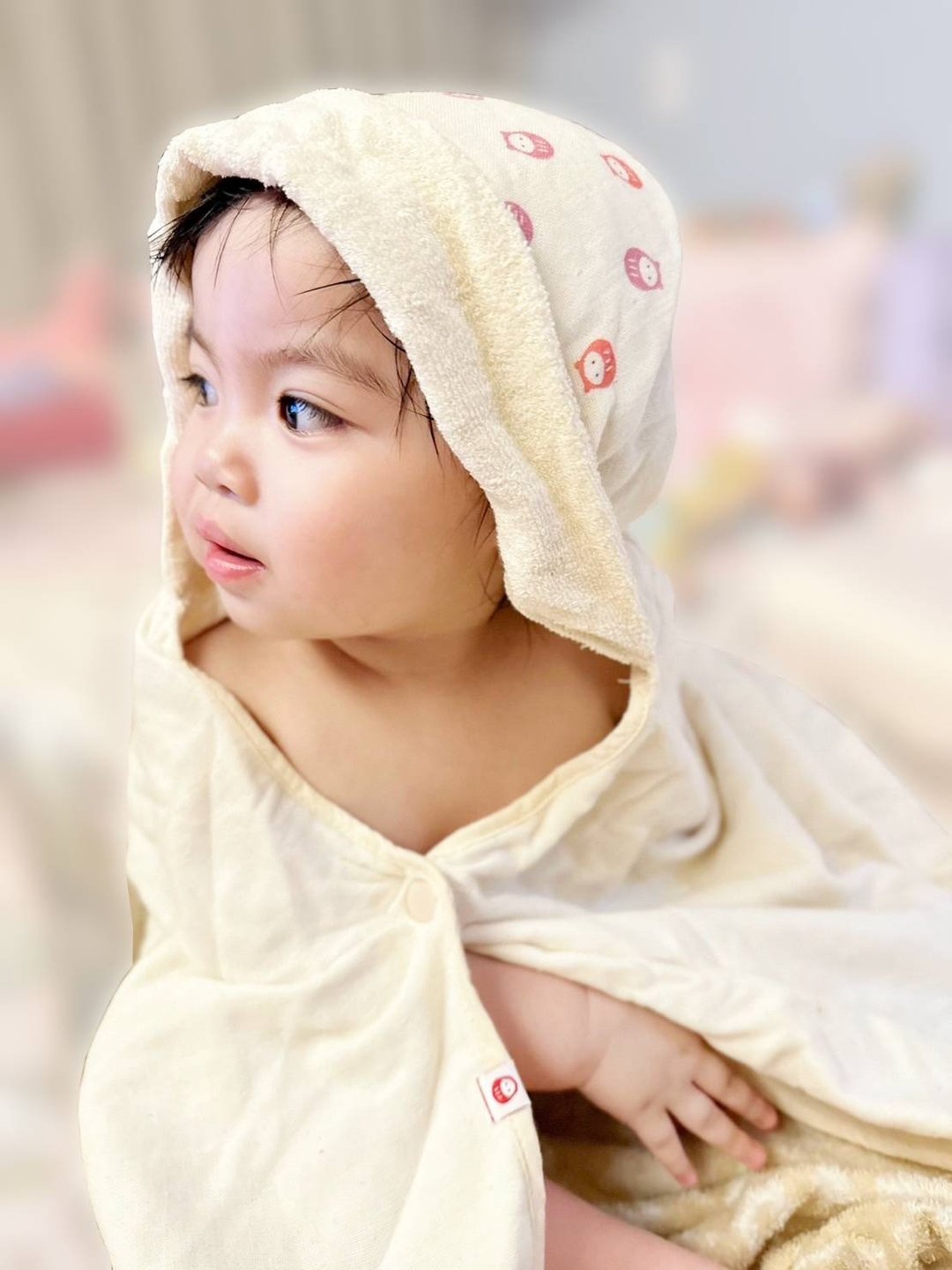 nizio 招福帽兜斗篷浴巾(5款可选) 新生儿 连帽 斗篷 浴袍 - 其他 - 棉 