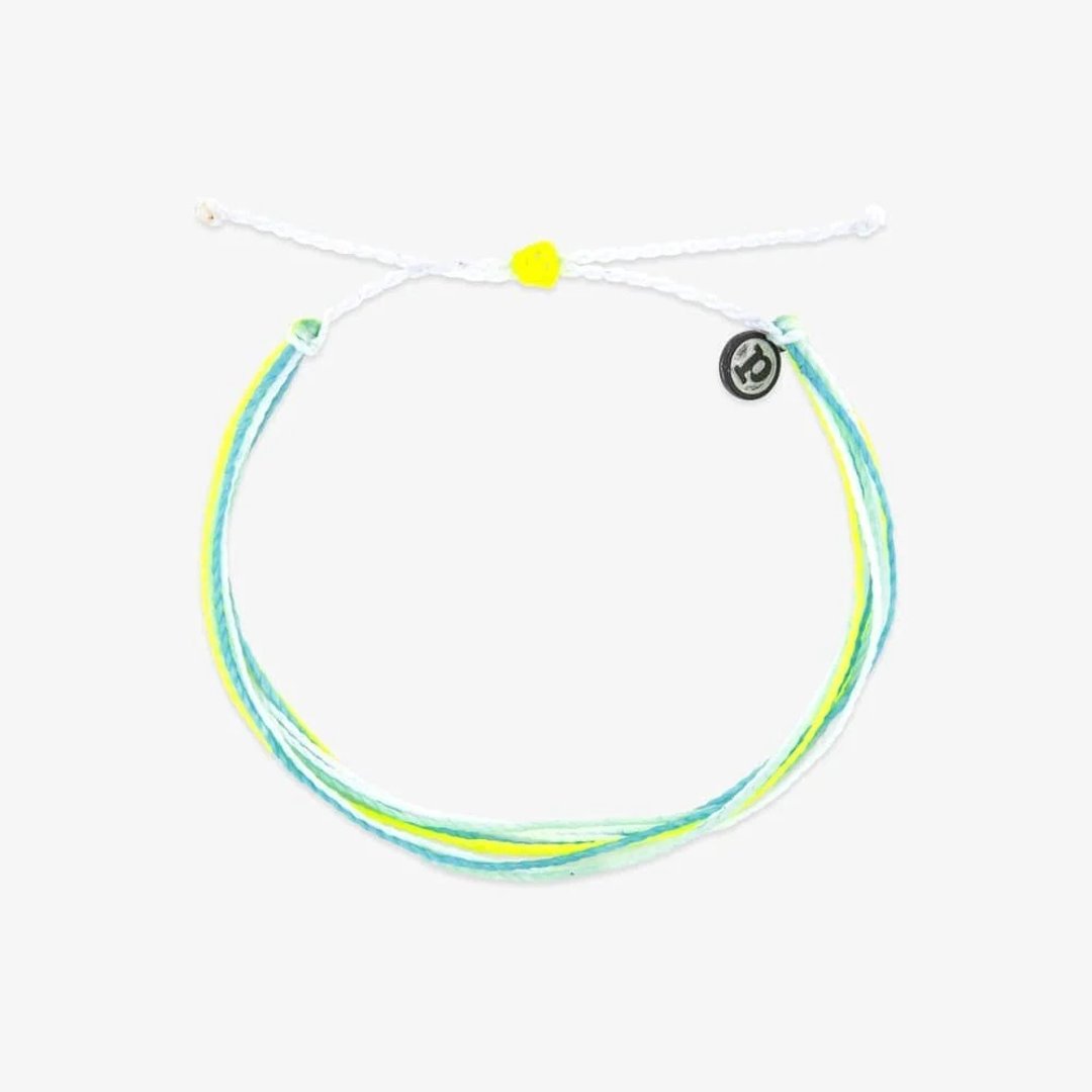 Pura Vida 美国手工 NEON SKY 霓虹天空 基本缤纷款可调式脚环 - 脚链/脚环 - 其他材质 绿色