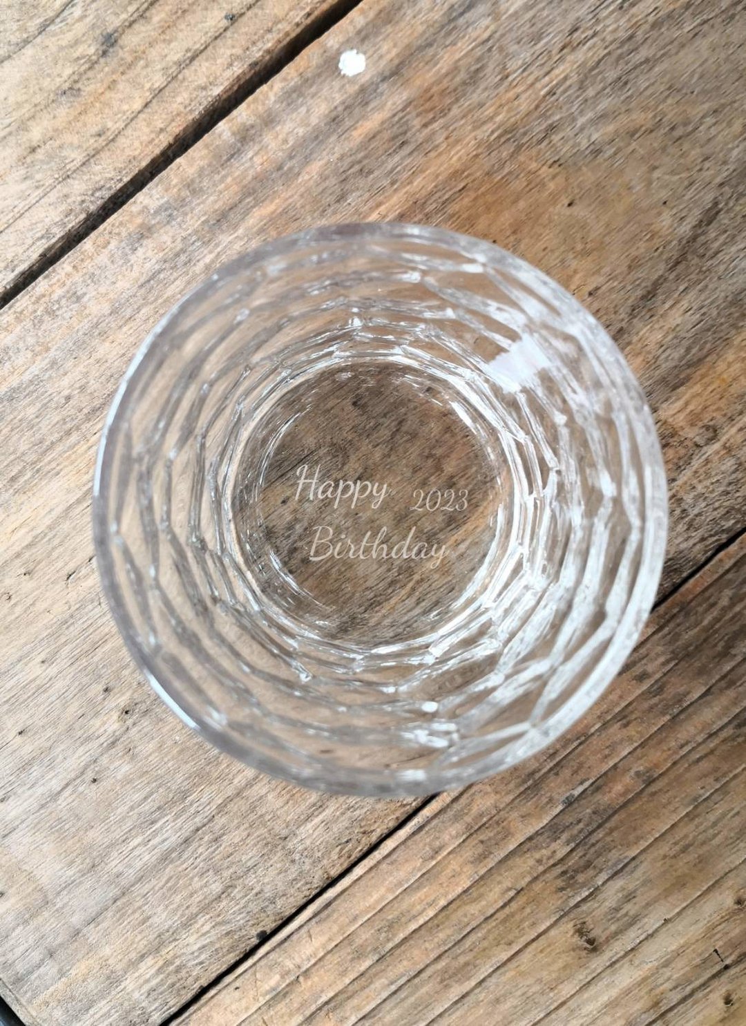杯底刻字订制酒杯 赠木盒 工商礼品 生日礼物 情人礼物 纪念礼物 - 玻璃杯 - 玻璃 透明