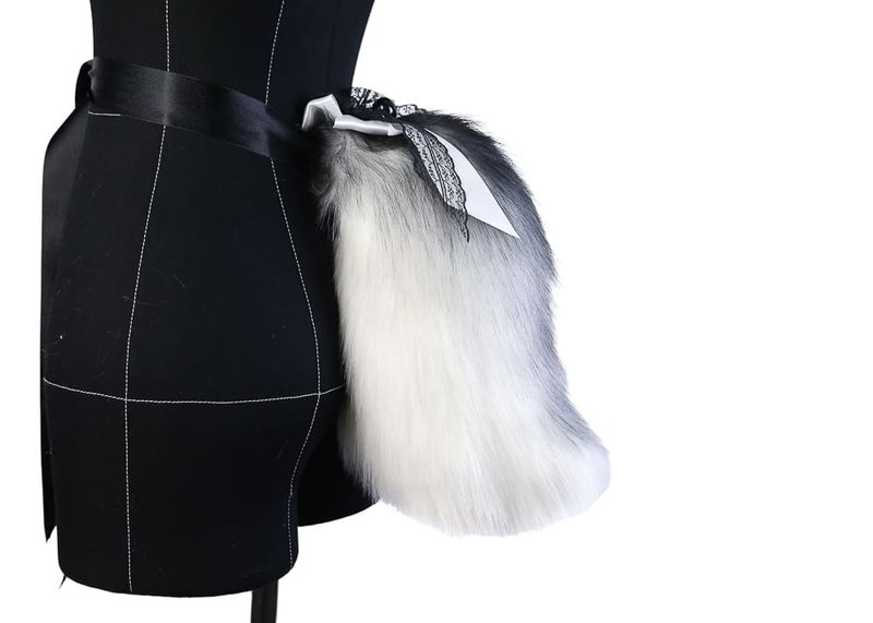 白灰鹿尾 - 其他 - 其他人造纤维 灰色