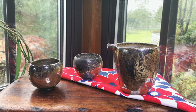 柴烧茶海 / 柴烧茶杯 / 小平凡手作 - 茶具/茶杯 - 陶 