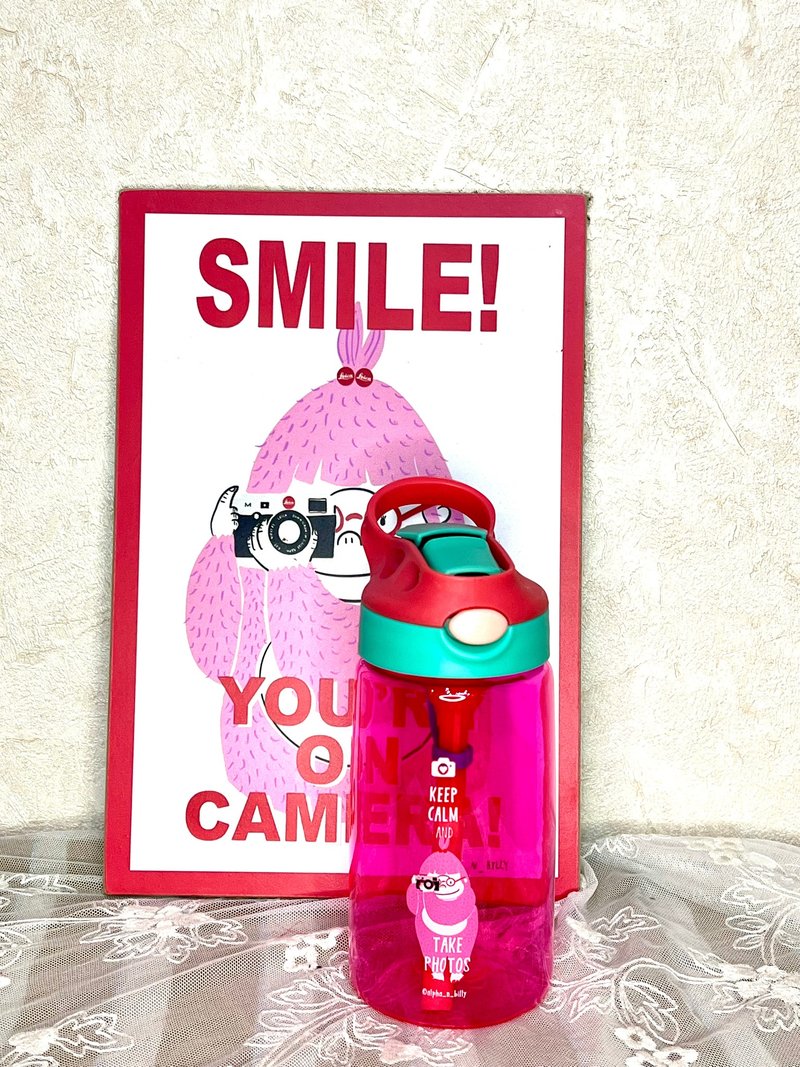 香港原创alpha and Billy水壶 - 水瓶/水壶 - 塑料 红色