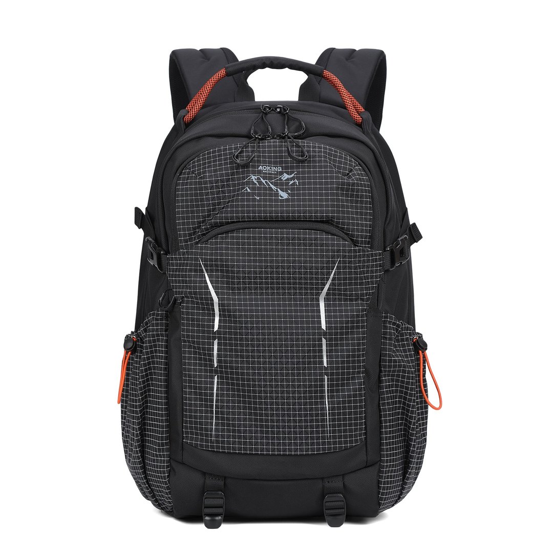 AOKING 户外运动旅行背包 29L XN68011-L 黑色 - 后背包/双肩包 - 环保材料 黑色