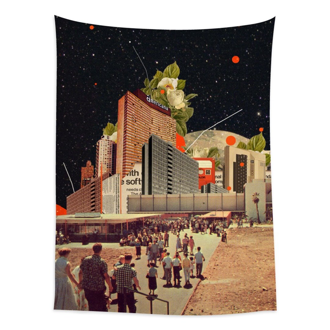 Software Road-壁幔Wall Tapestry-房间布置挂布 交换礼物推荐 - 墙贴/壁贴 - 聚酯纤维 多色