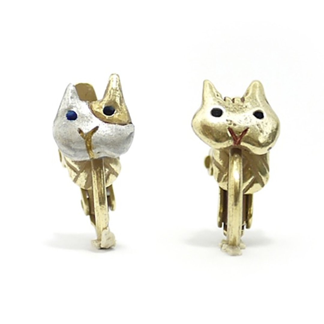 Stray Cat Senza Casa Clip-On/ Clip-On EA034 - 耳环/耳夹 - 其他金属 金色