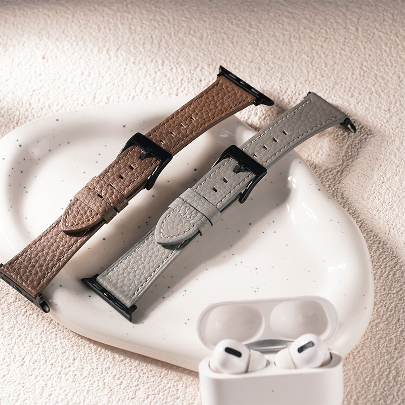 Apple watch - 荔枝纹珍藏表带 苹果 - 表带 - 真皮 