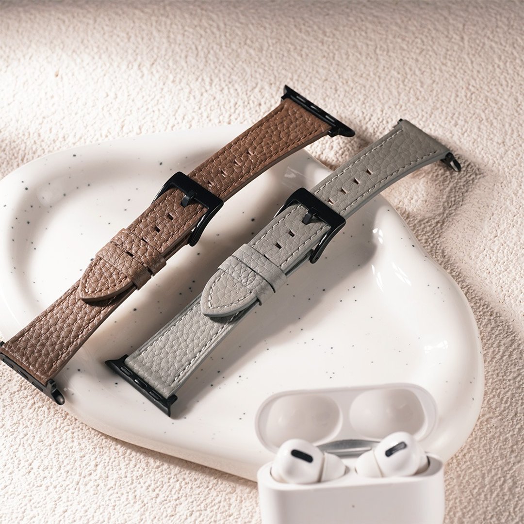Apple watch - 荔枝纹珍藏表带  真皮 - 表带 - 真皮 