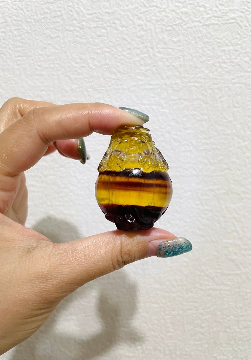 无尽回圈【渐层羊羹特殊款龙龟摆件】特殊美物等级/ㄧ物ㄧ拍 - 摆饰 - 水晶 多色